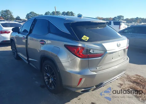 2017 Lexus Rx 350 F Sport z USA, uszkodzony, nr VIN 2T2ZZMCA8HC048545